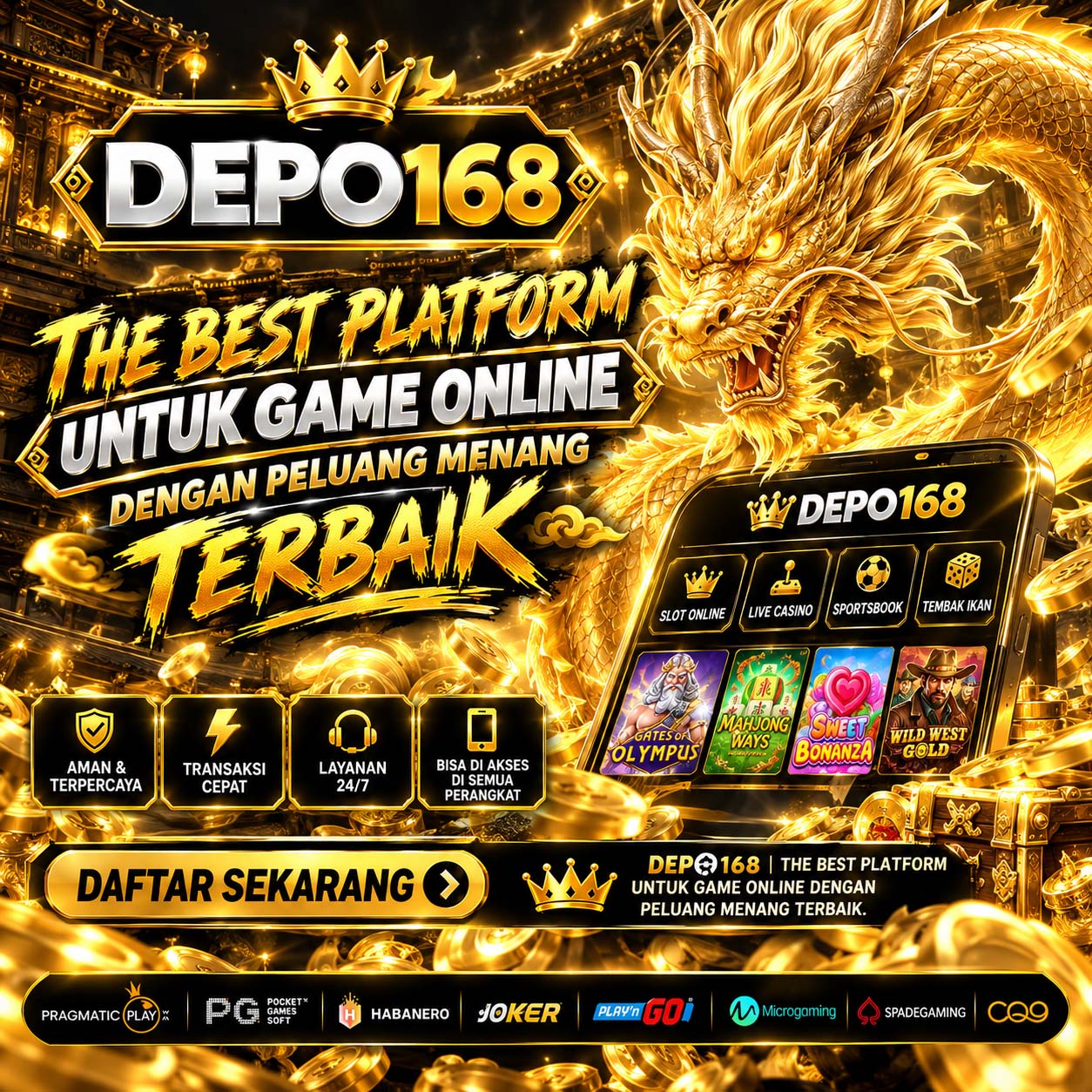 Galeri foto DEPO168 | The Best Platform Untuk Game Online Dengan Peluang Menang Terbaik di Mahjong